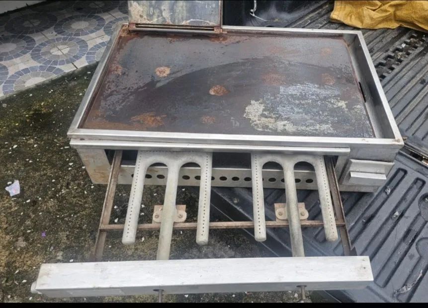 Chapa de lanche industrial