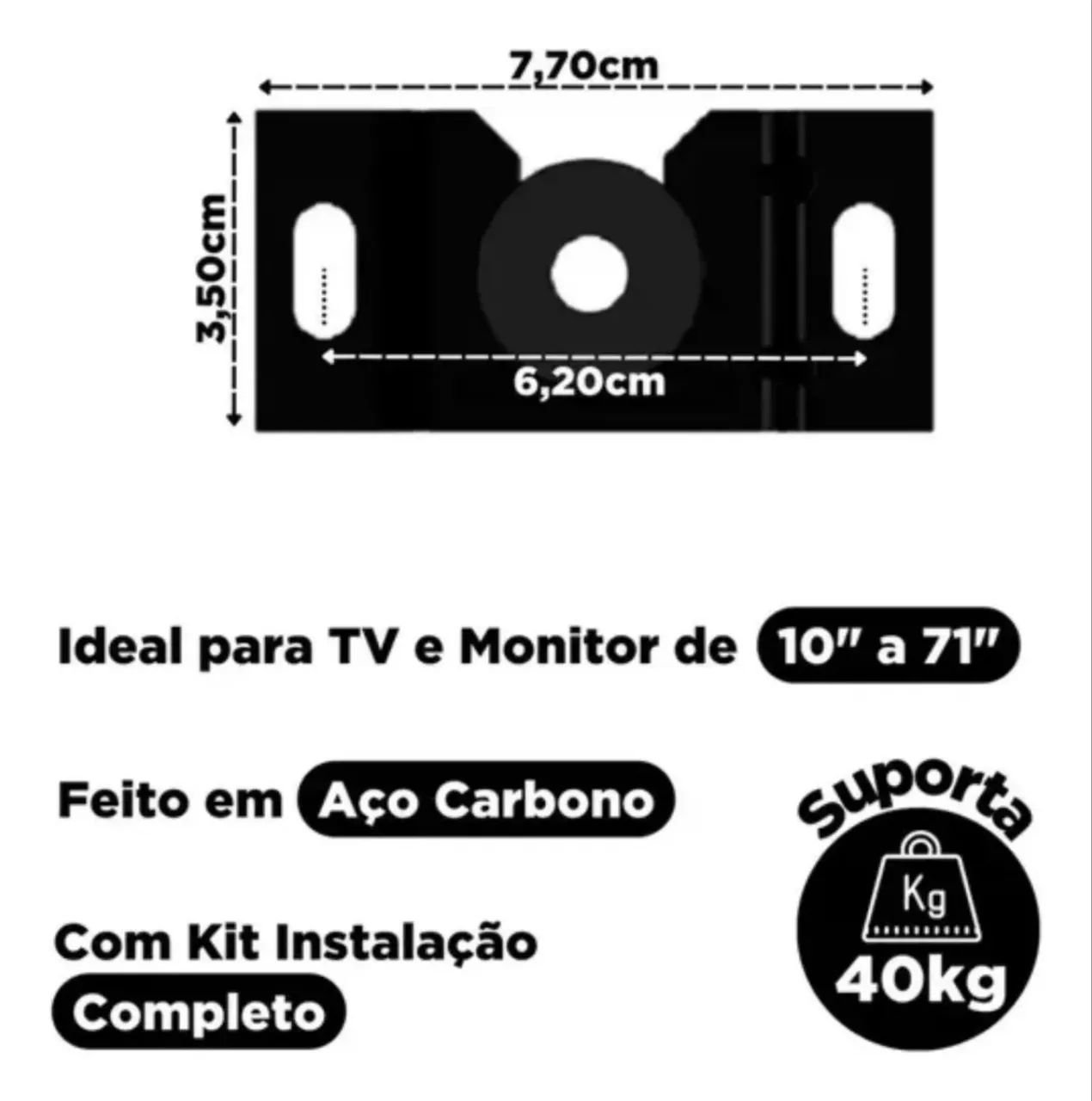 Suporte Fixo para tv - Foto 3