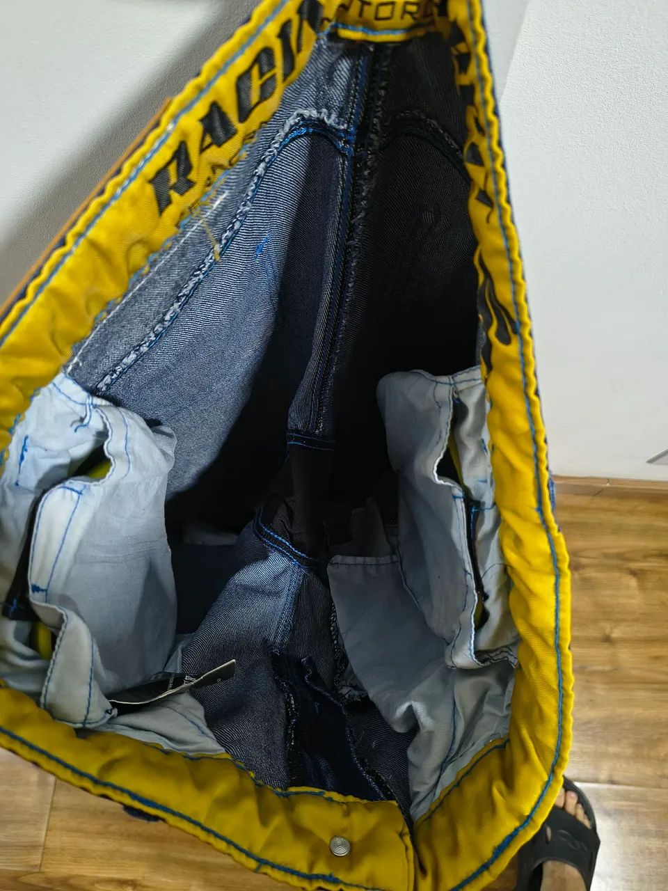 Calça jeans Motociclista com proteções  - Foto 3