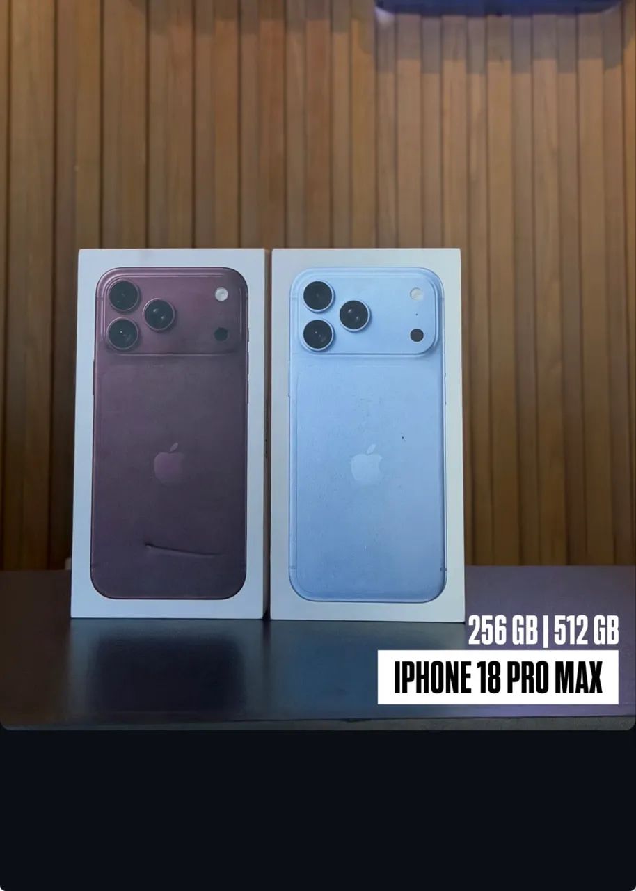 IPHINE 18 PRO MAX LACRADO!