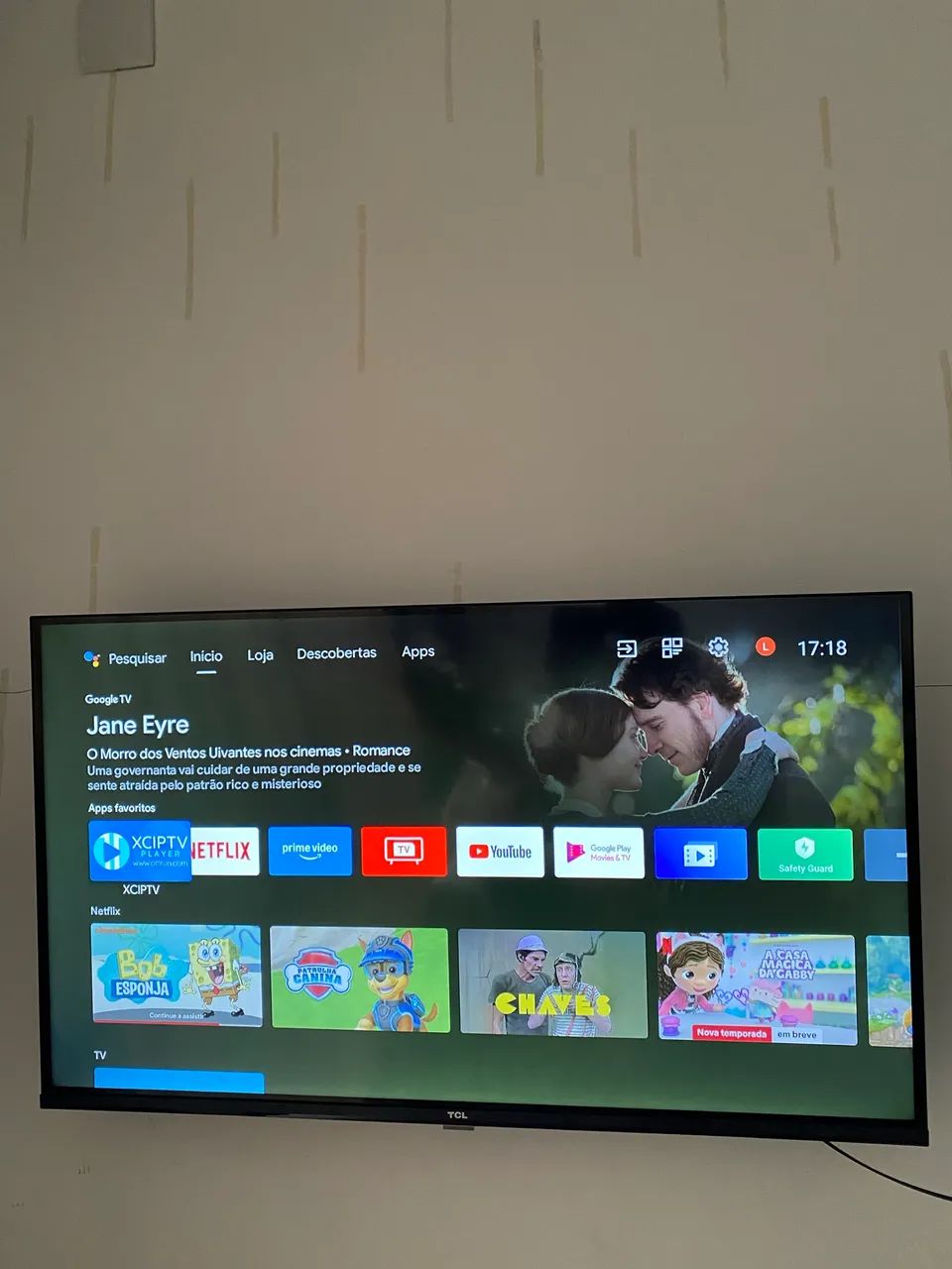 Tv Smart TCL 32 polegadas - borda infinita e comando de voz 