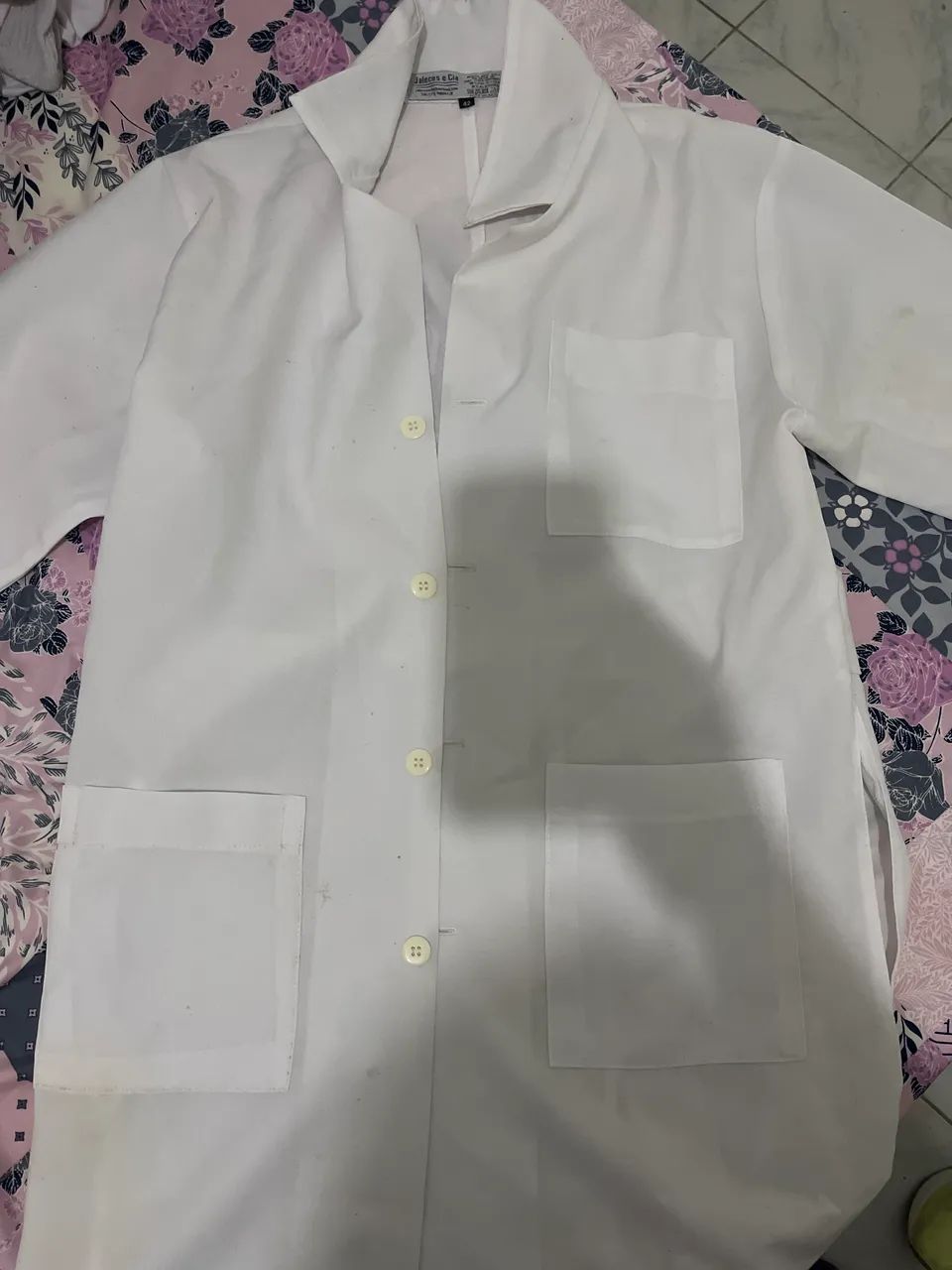 JALECO BRANCO TAM 42