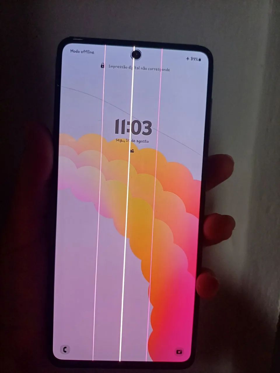 Samsung M52 5G 128GB - Funcionando - R$ 400 - Foto 4