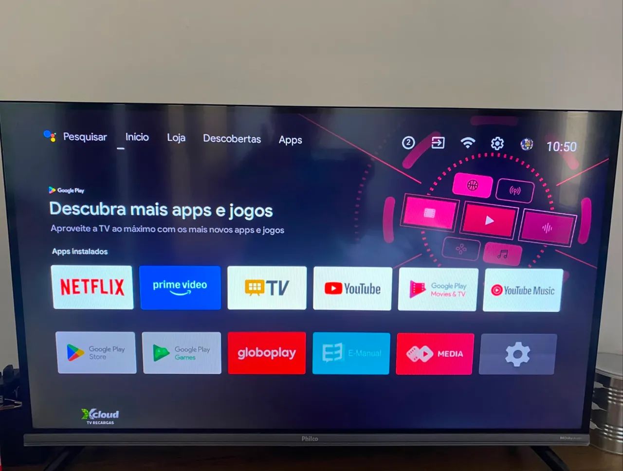 TV Smart 4k Philco 32