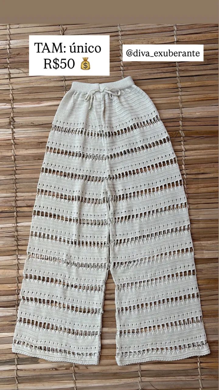 Calça tricô  - Foto 2