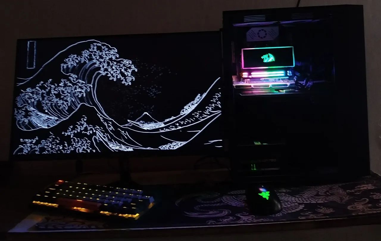 PC Gamer Completo RX 5700 8GB + 32GB RAM + SSD - Foto 2