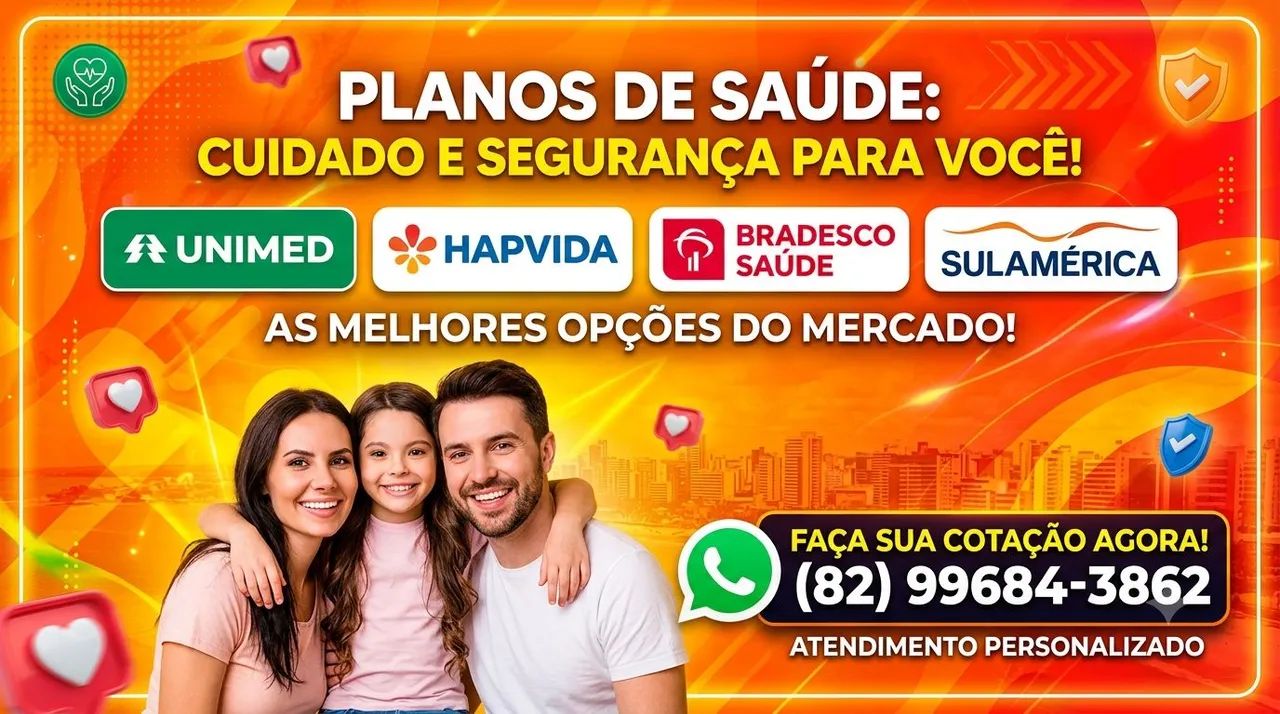 Cuide de você e de sua família 