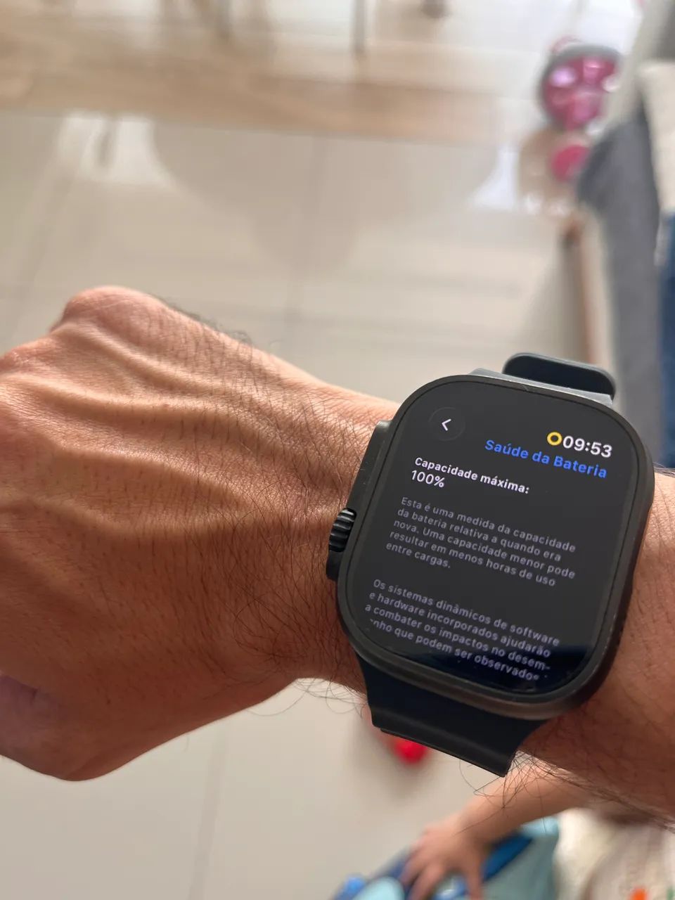 Apple Watch Ultra 2 bateria 100% - Foto 2