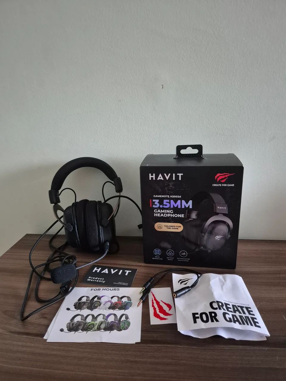 Havit Headphone Fone de Ouvido H2002d - Foto 2