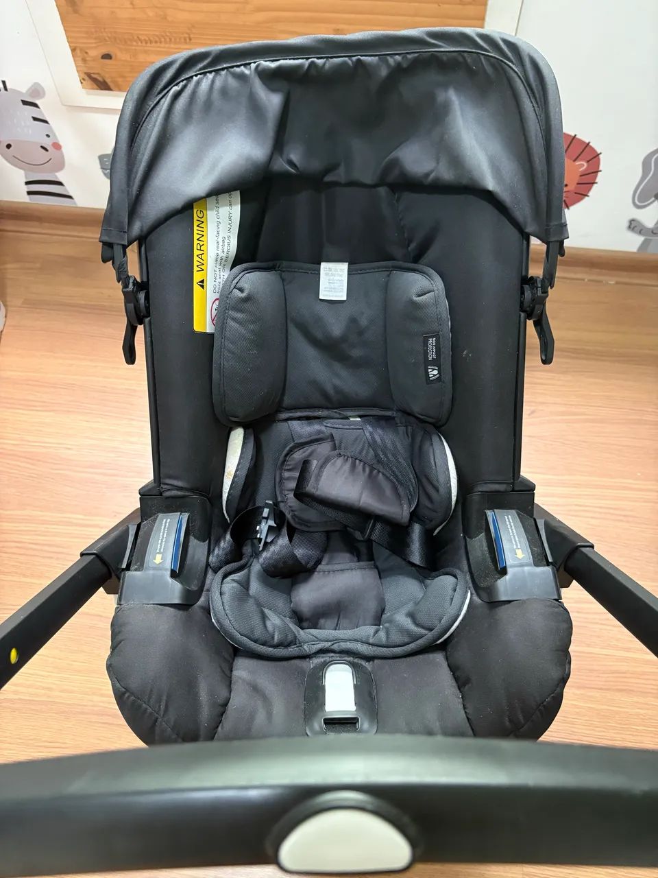 Carrinho de Bebê + Bebê Conforto 2 em 1 - Foto 4
