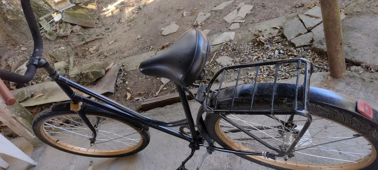 Bicicleta retrô com quadro feminino  - Foto 5