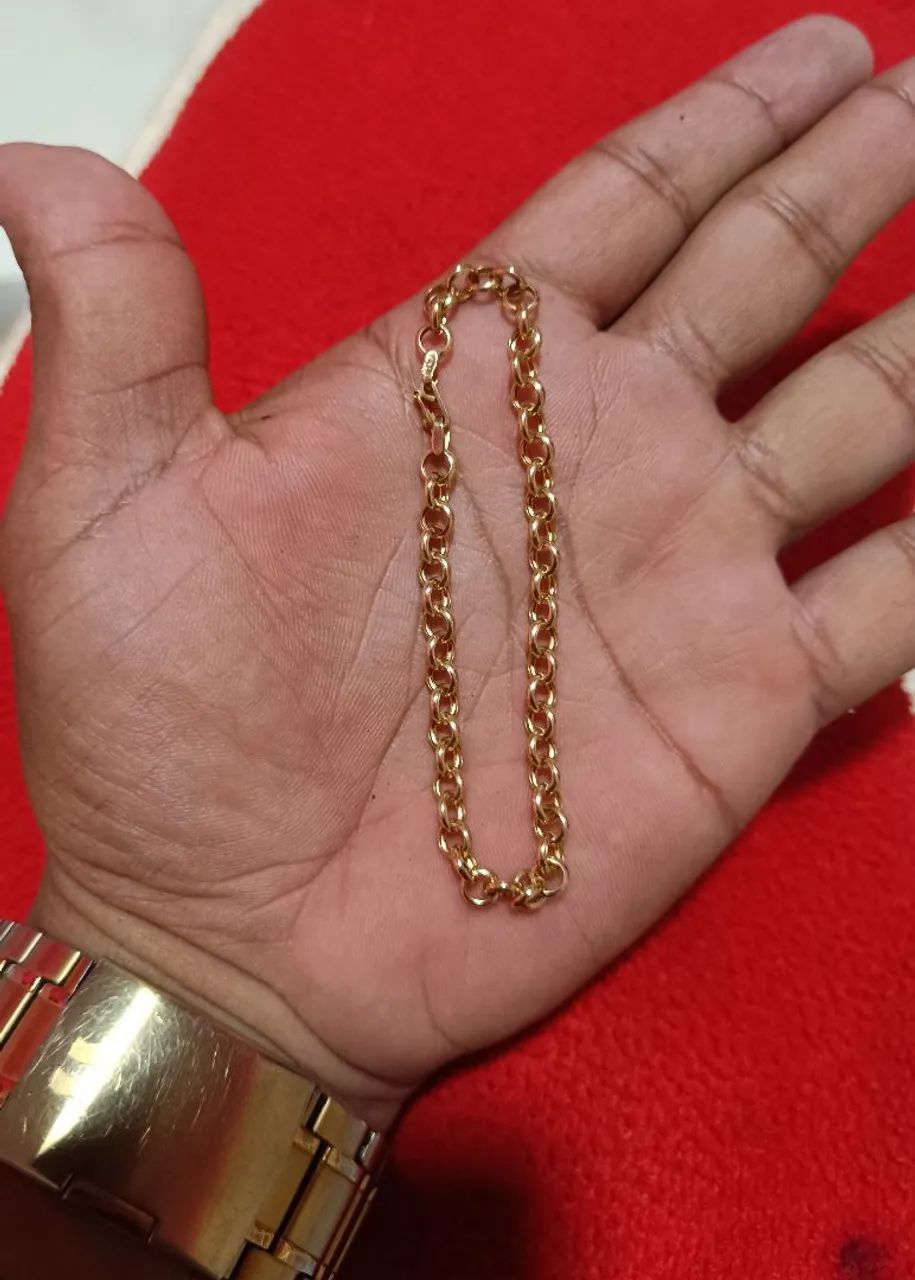 Pulseira de ouro 18k 