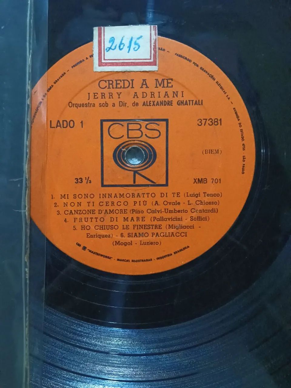 LP Jerry Adriani credi a me  - Foto 2