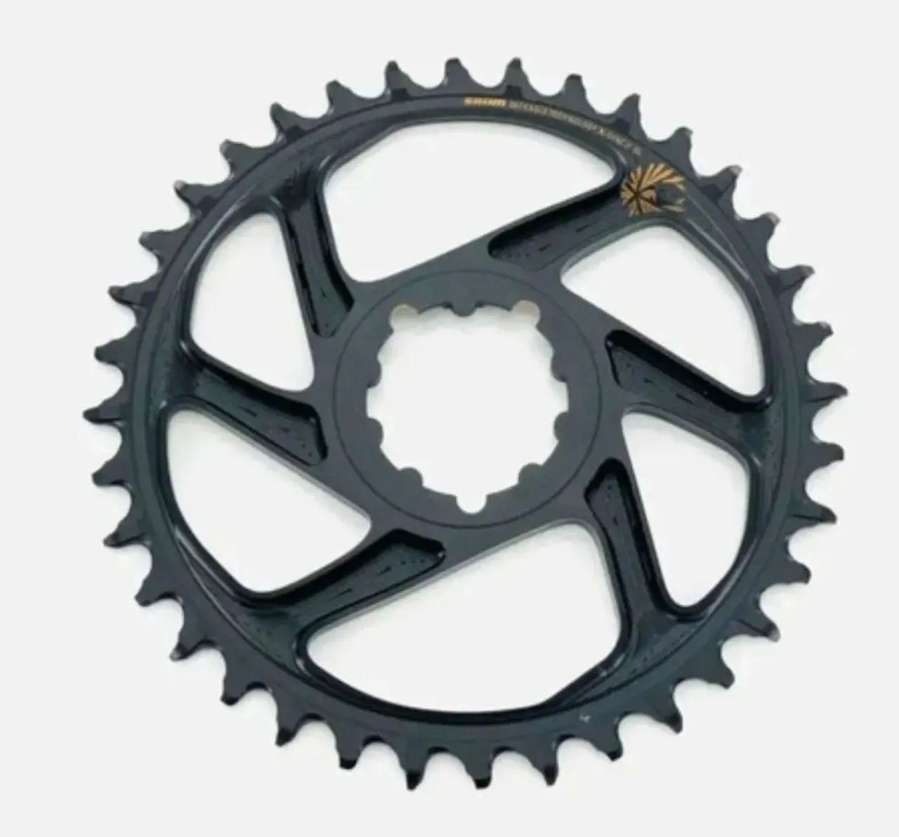 Coroa Sram Xx1 Eagle Preta Gold - 36t - Foto 2