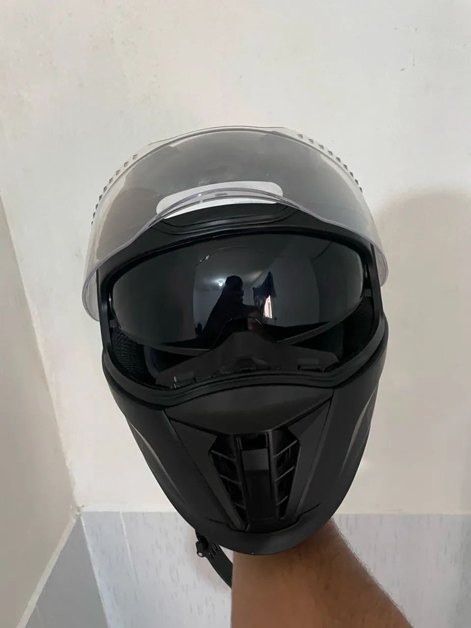 Capacete race tech volt preto fosco