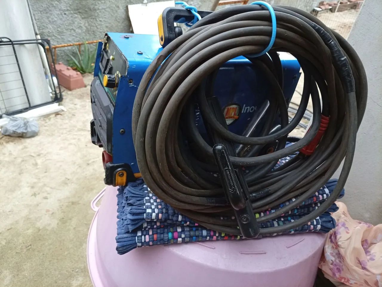 Máquina de solda profissional inovac 270 - Foto 4