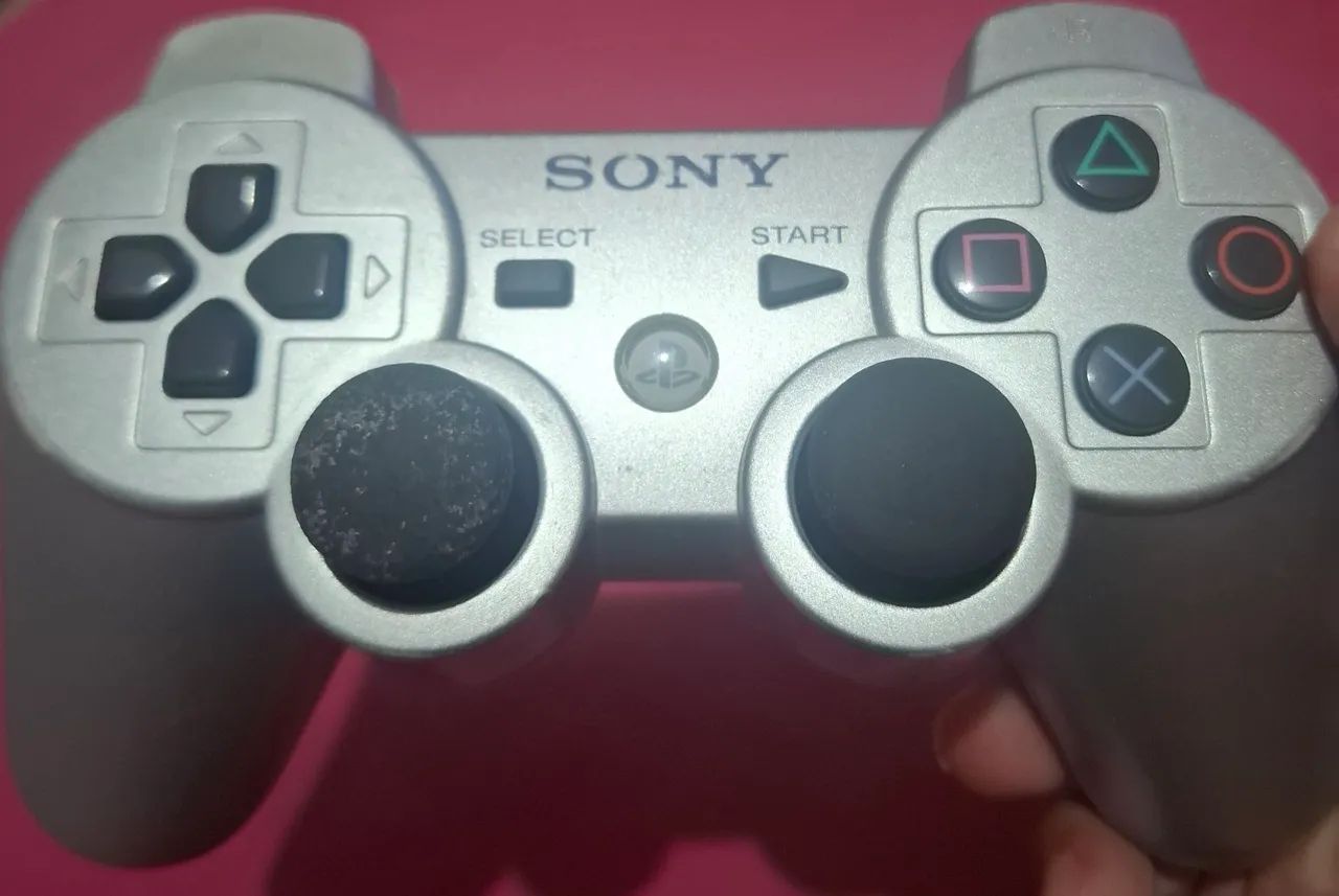Controle ps3 dualshock 3 prata  - Foto 2