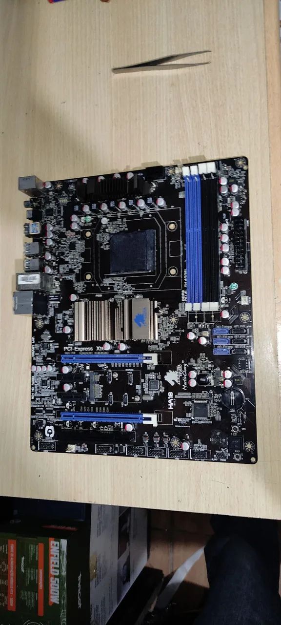 Placa mãe Wise case Ha18pl-990x am3+, fx - Foto 3