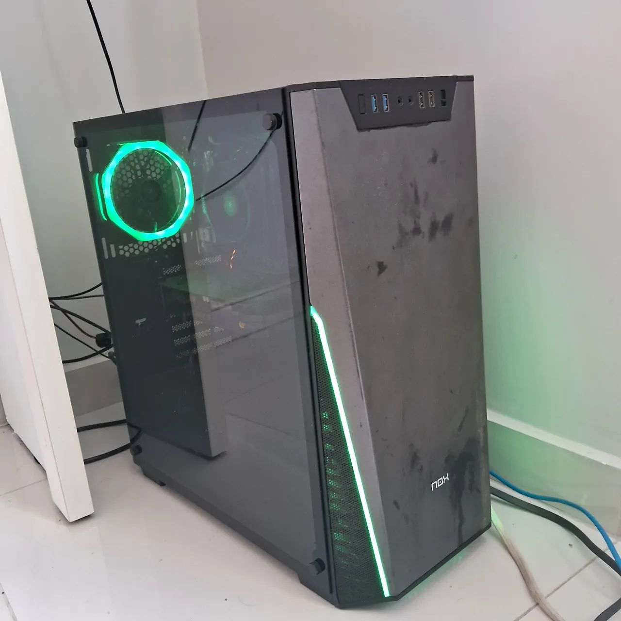 Computador de Mesa PC Gamer Ótimo Estado (Placa de vídeo roda jogos pesados) 16GBRAM, SSD - Foto 5