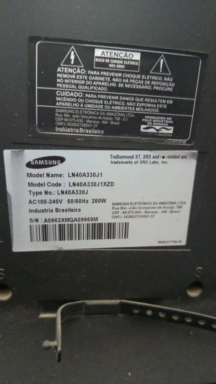 Tv Samsung 40 (não smart )