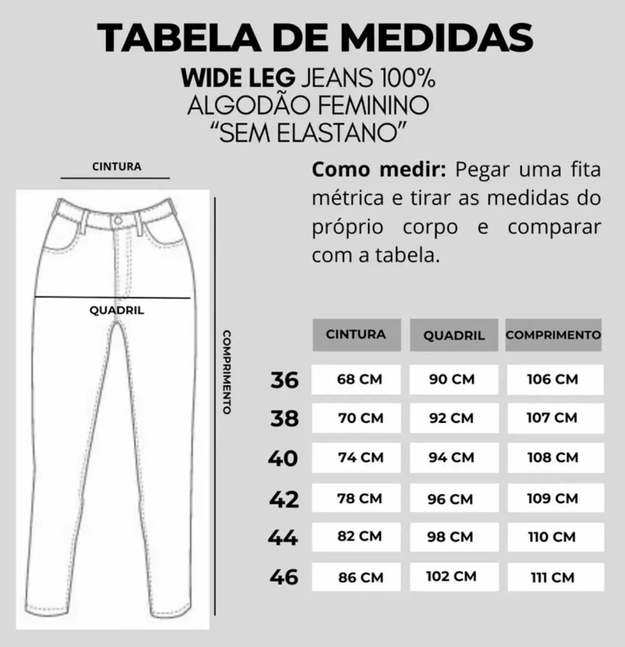 Calça jeans feminina  - Foto 2