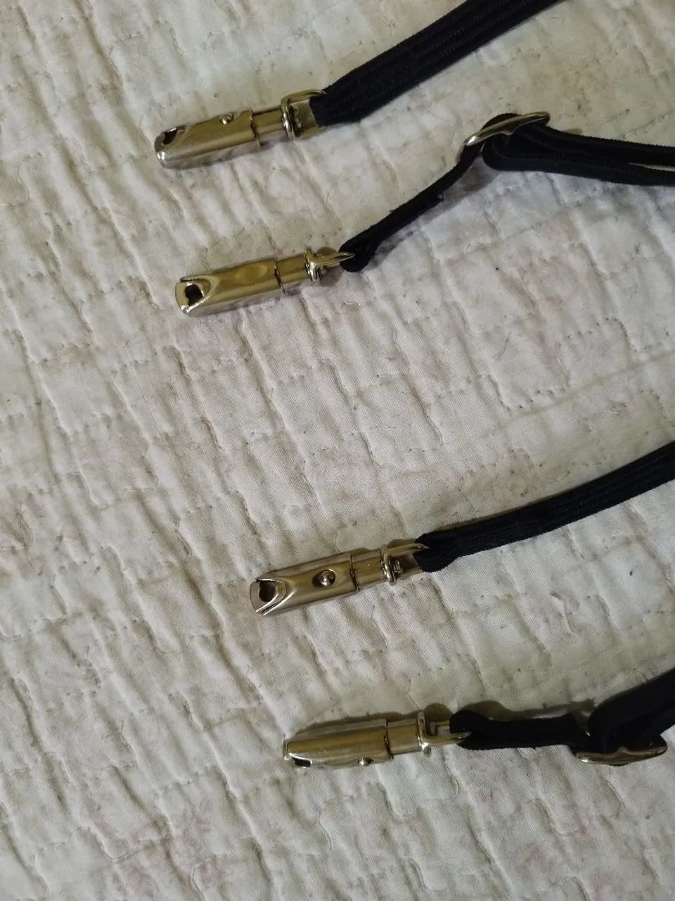 02 Cintos de ombros ajustáveis, alça de rádio comunicador - Foto 4