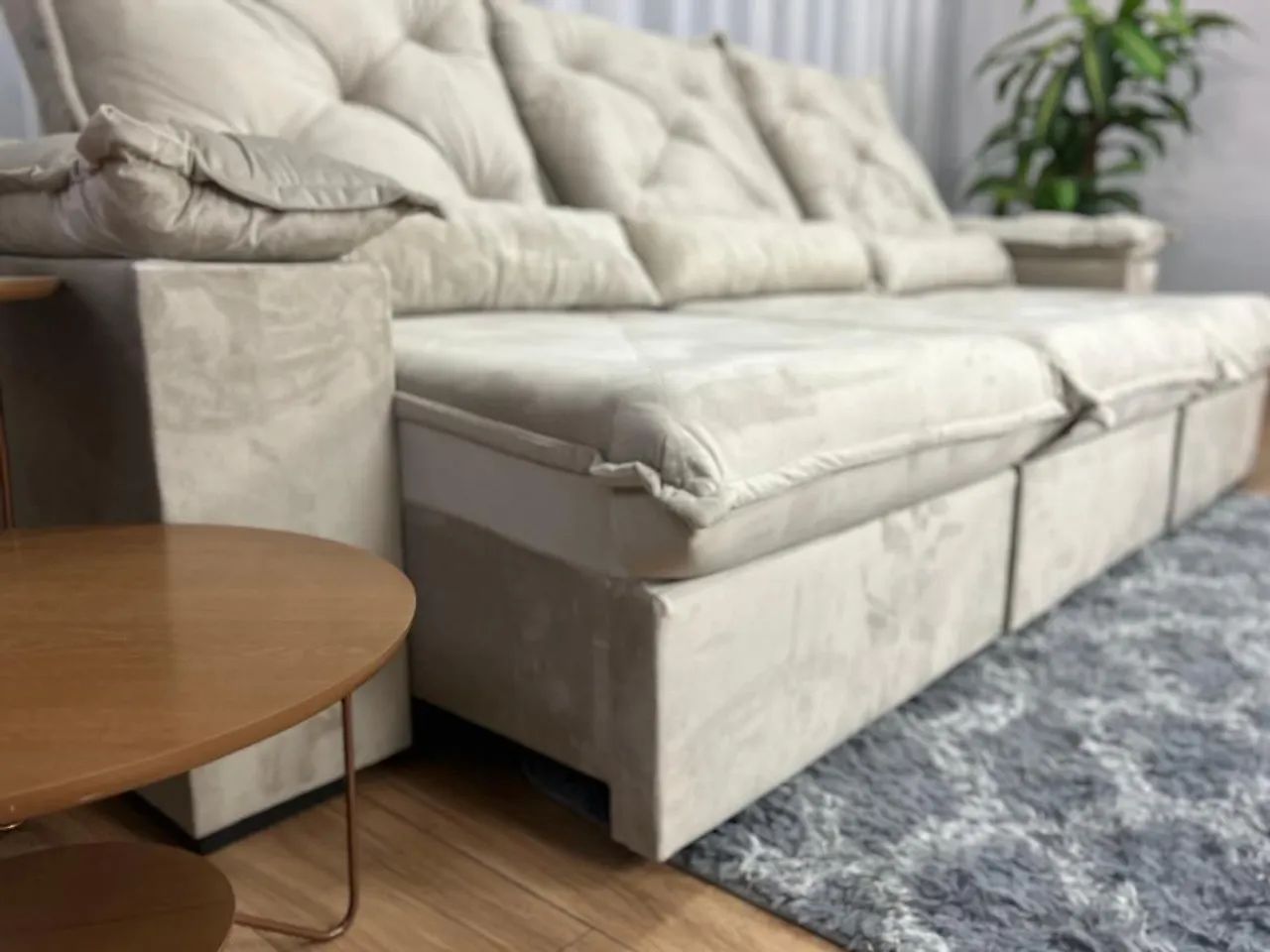 Sofa Retrátil 2,70m PORTO MADERO - Foto 4