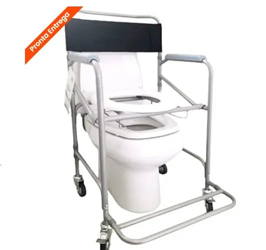 [NOVO] Cadeira de Rodas + Cadeira De Banho Higiênica (Entregamos + Garantia!) NOVOS - Foto 2