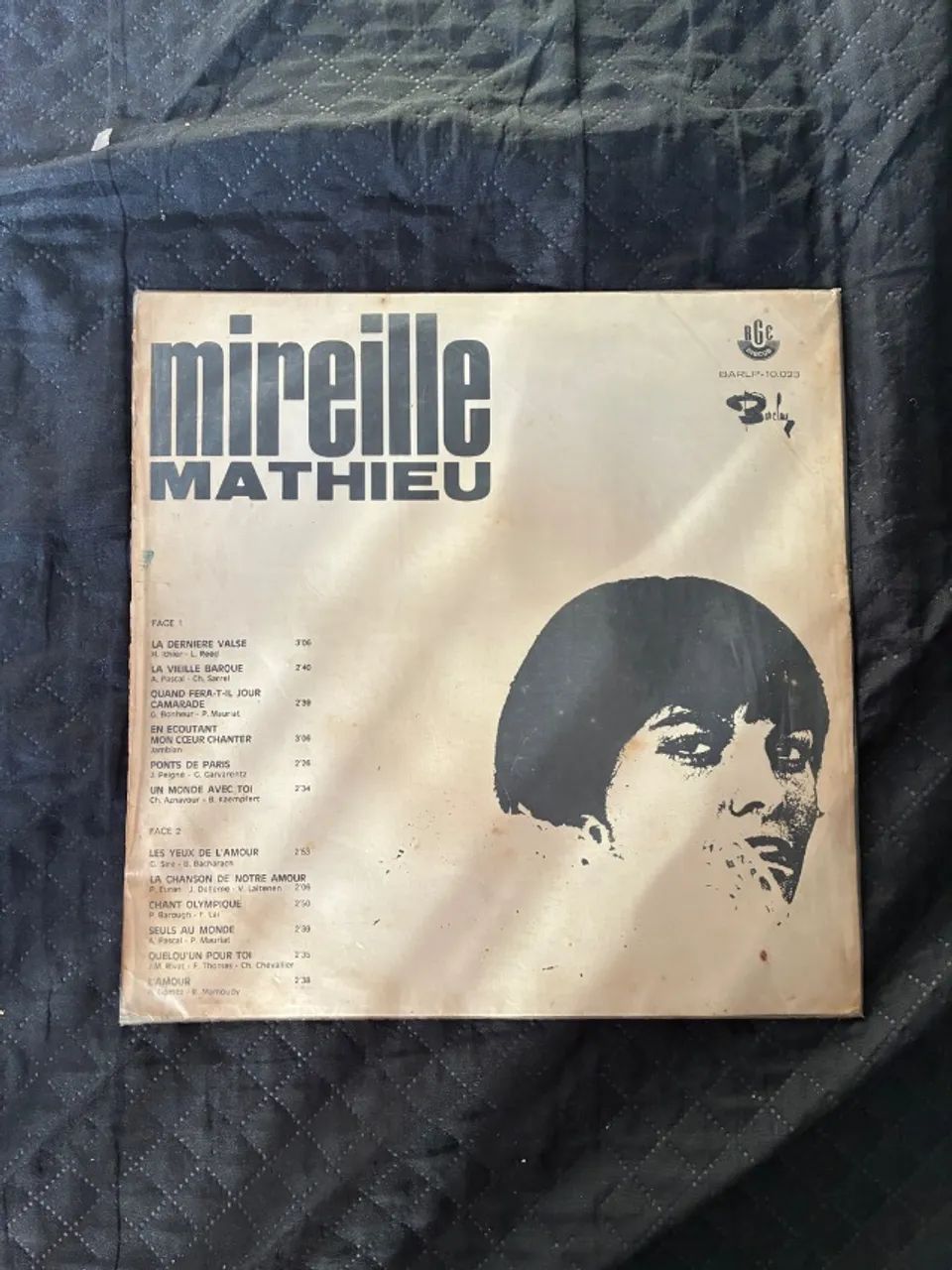 Disco de Vinil - Mireille Mathieu (Made in France) - Foto 2
