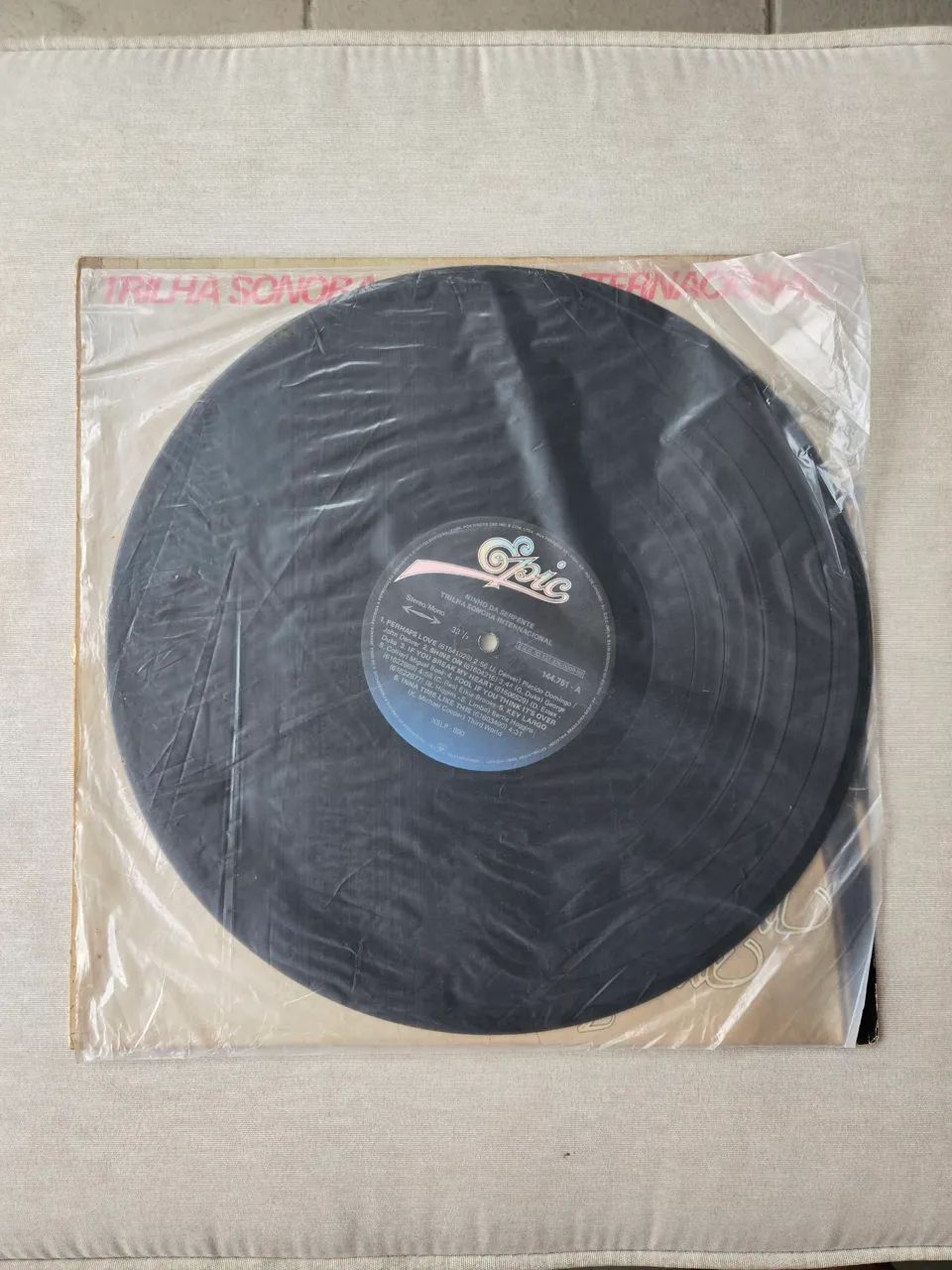 LP Disco de Vinil Trilha Sonora Novela Ninho Da Serpente Internacional 1982 - Foto 3
