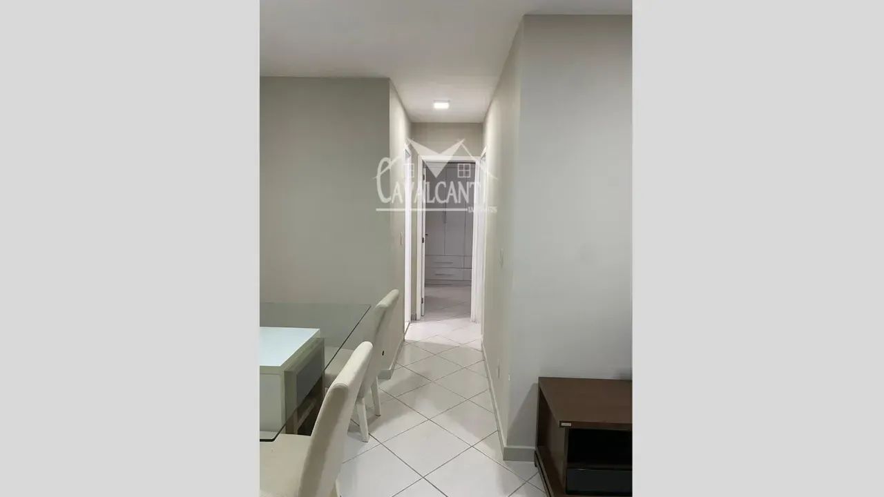 Alugo apartamento mobiliado de 2 quartos sendo 1 suite, com ar condicionado nos quartos e  - Foto 4