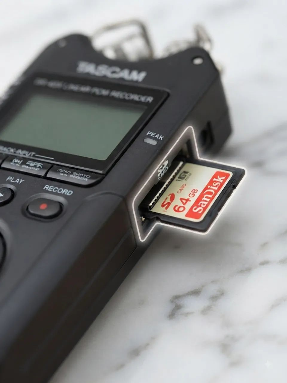 Gravado Digital Tascam DR.40 - Foto 2