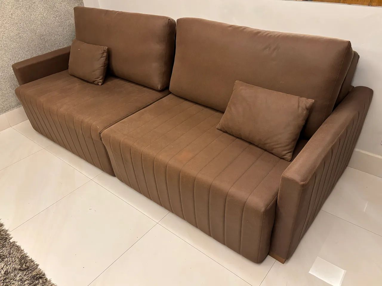 Sofá Retrátil 2,60m - Muito confortável | Excelente estado - Foto 5