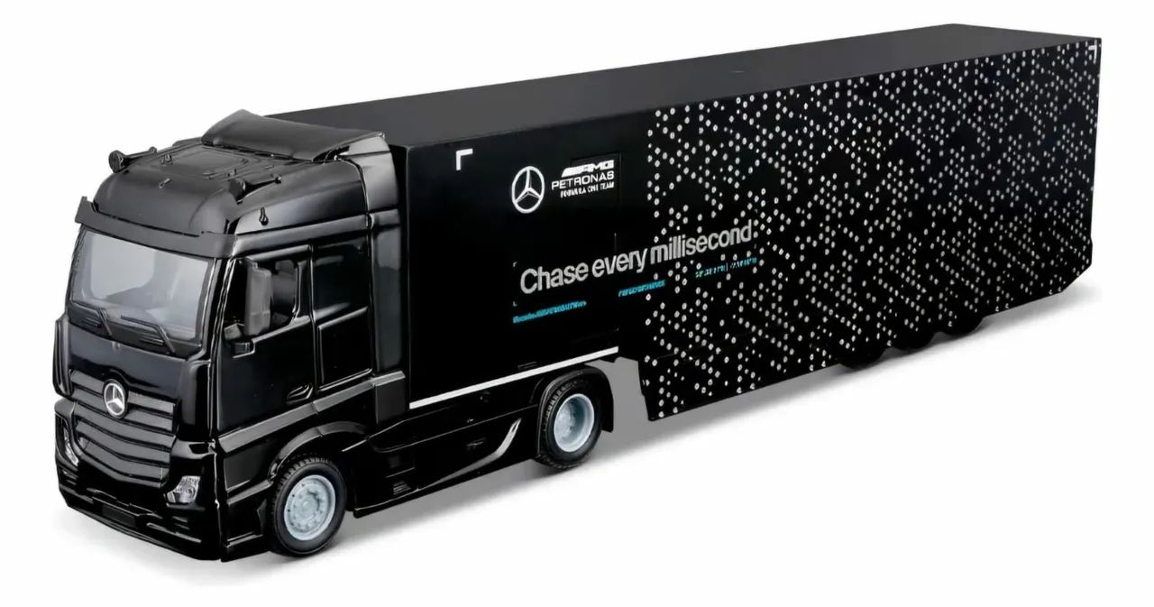 Caminhão F1 Mercedes 2024 + Carro AMG W15 #63 Russell 1:43 - Foto 6