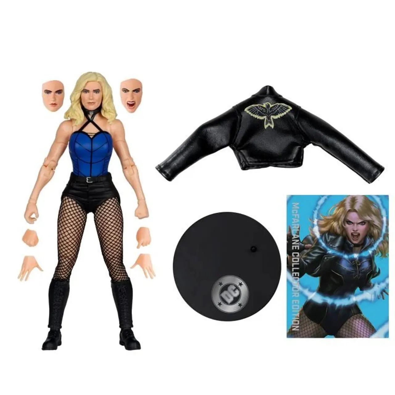 DC Rebirth DC Multiverse Collector Edition Black Canary McFarlane - Foto 2