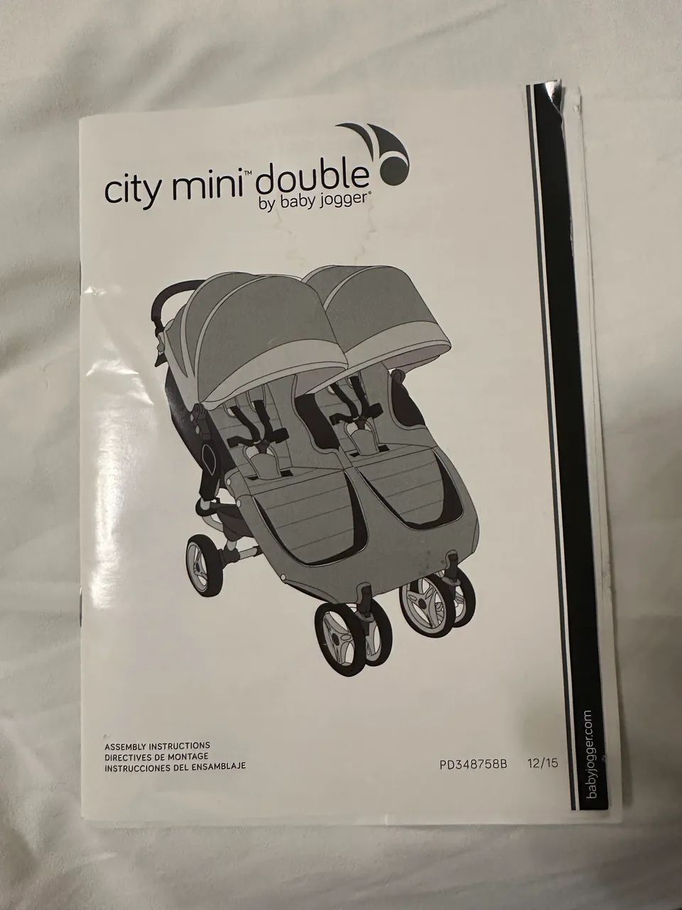 Carrinho bebê duplo Baby jogger - Foto 3