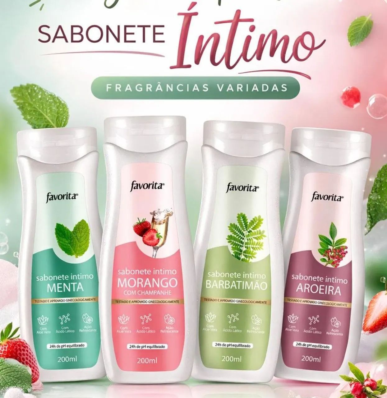 Sabonete íntimo Favorita 