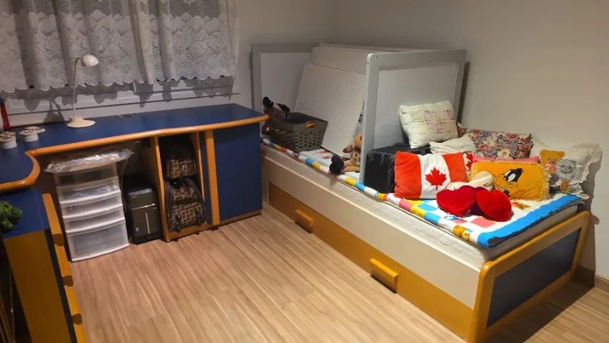 Cama de solteiro reforçada extra grande