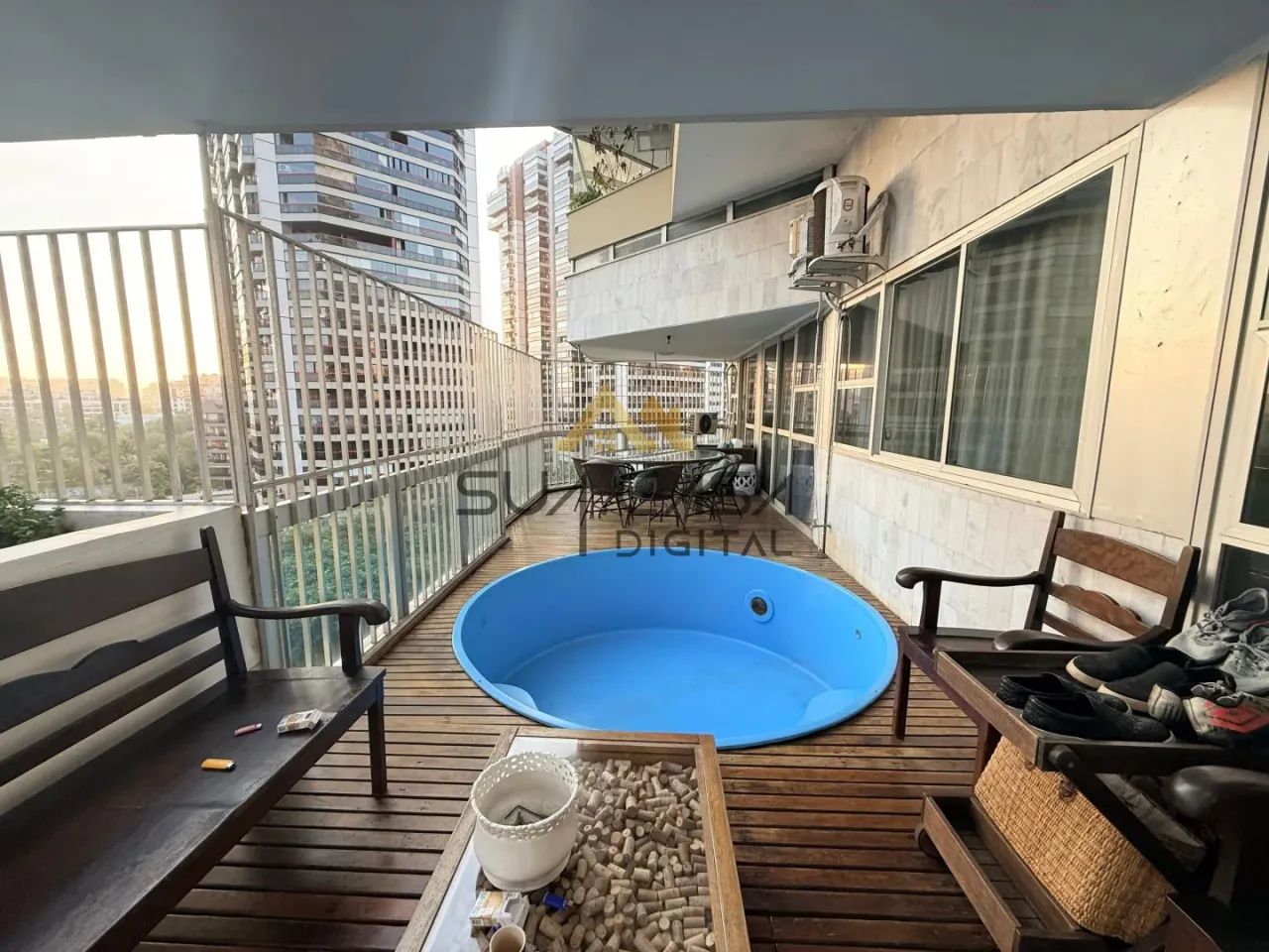 Apartamento com 3 quartos e vista mar à venda no Condomínio Atlântico Sul |Posto 5, Barra 2