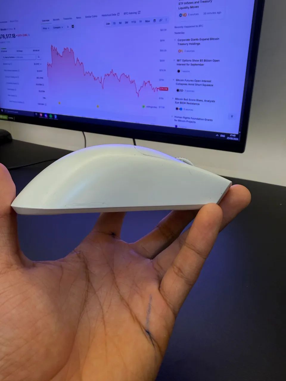 Mouse Razer Viper V3 PRO Branco - Foto 4