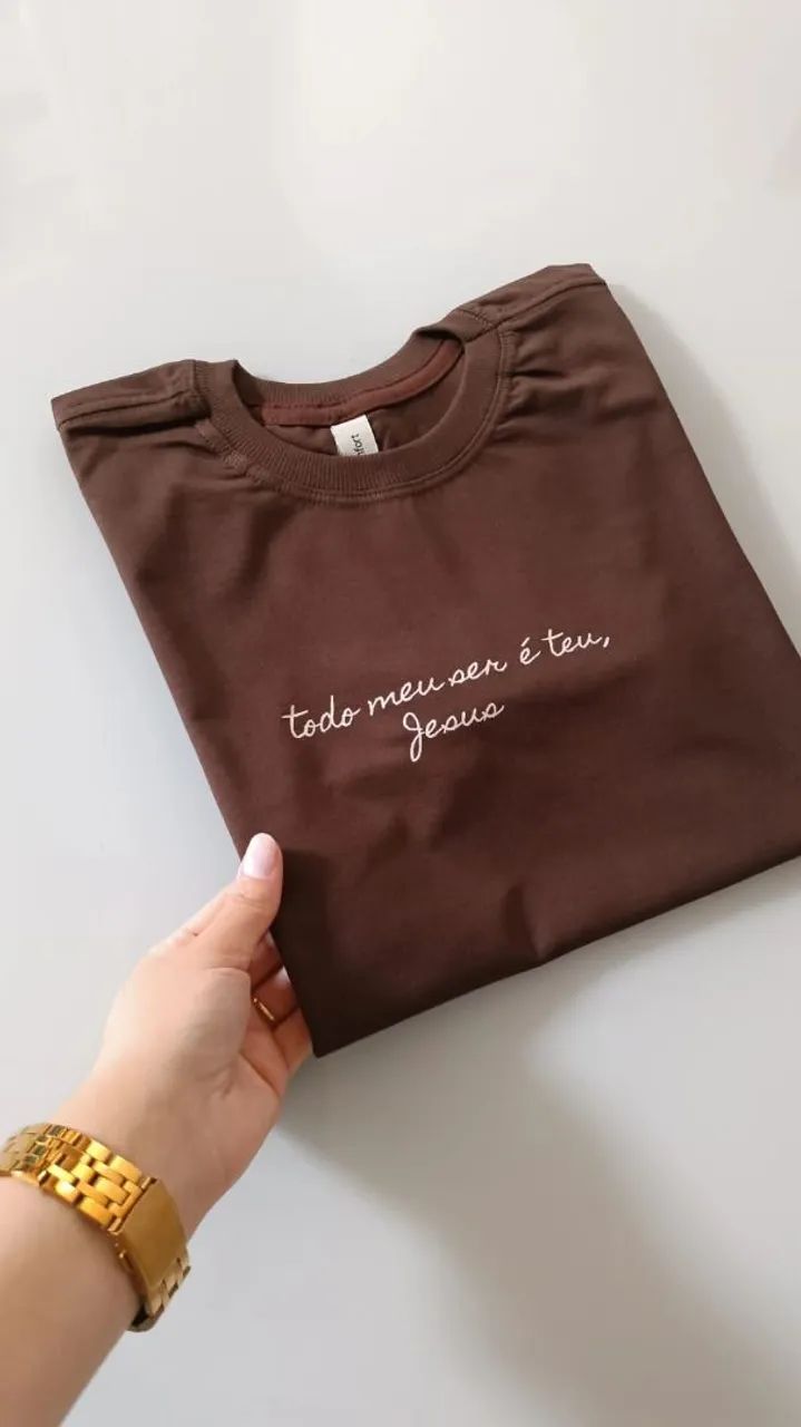 Camiseta feminina cristã  - Foto 2