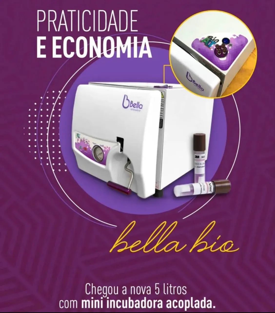 Auto Clave 5L com Nota Fiscal
