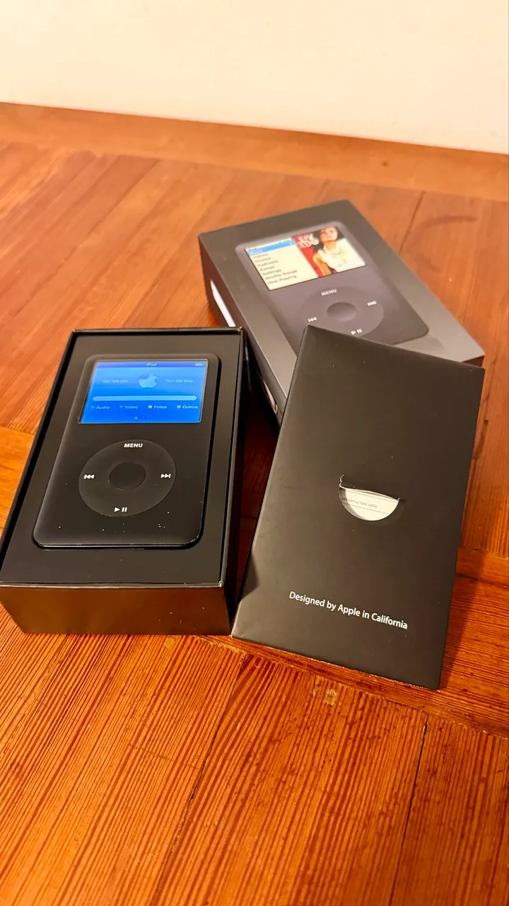ipod classic preto