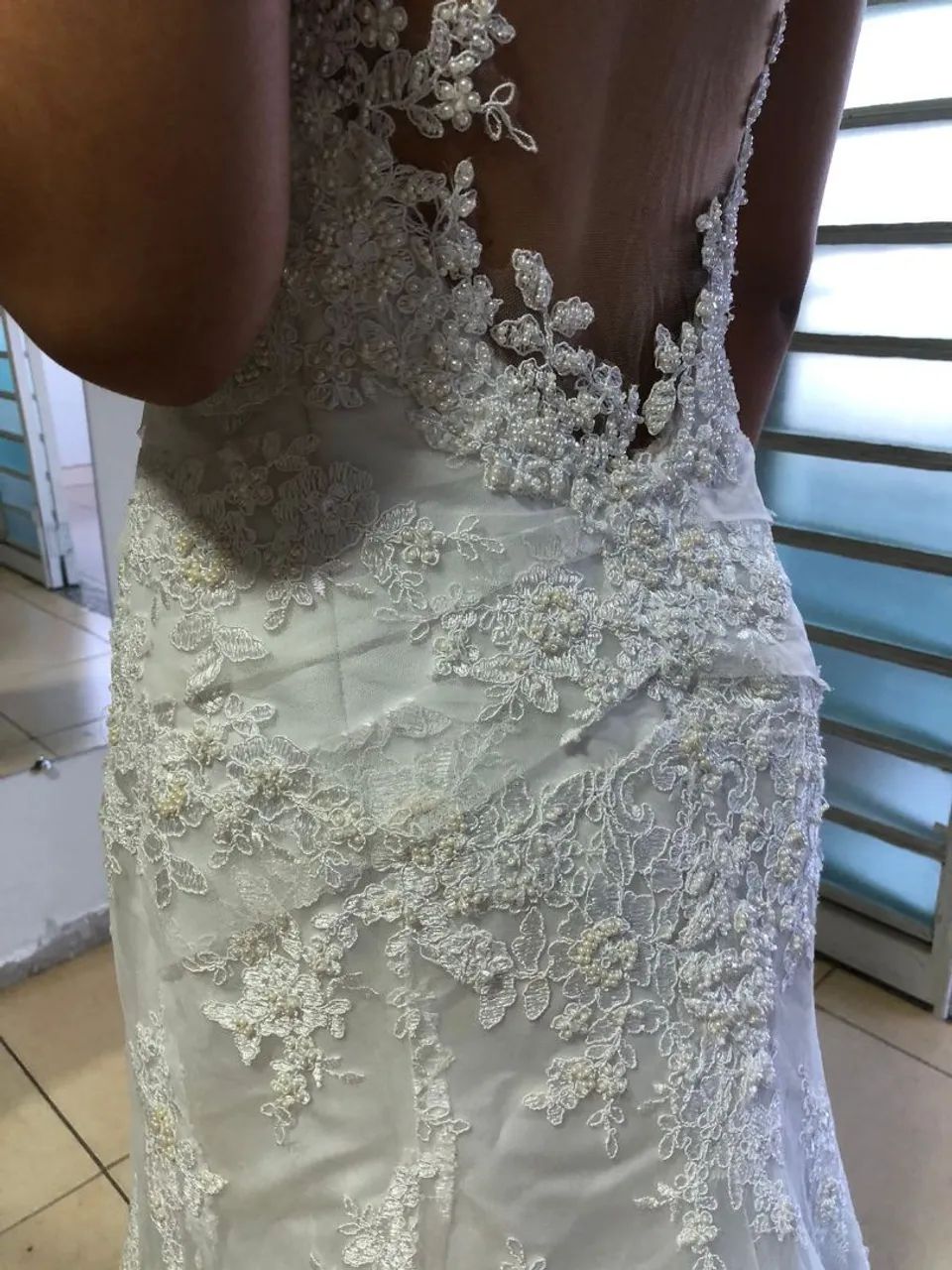 Vestido de noiva modelo sereia  - Foto 4