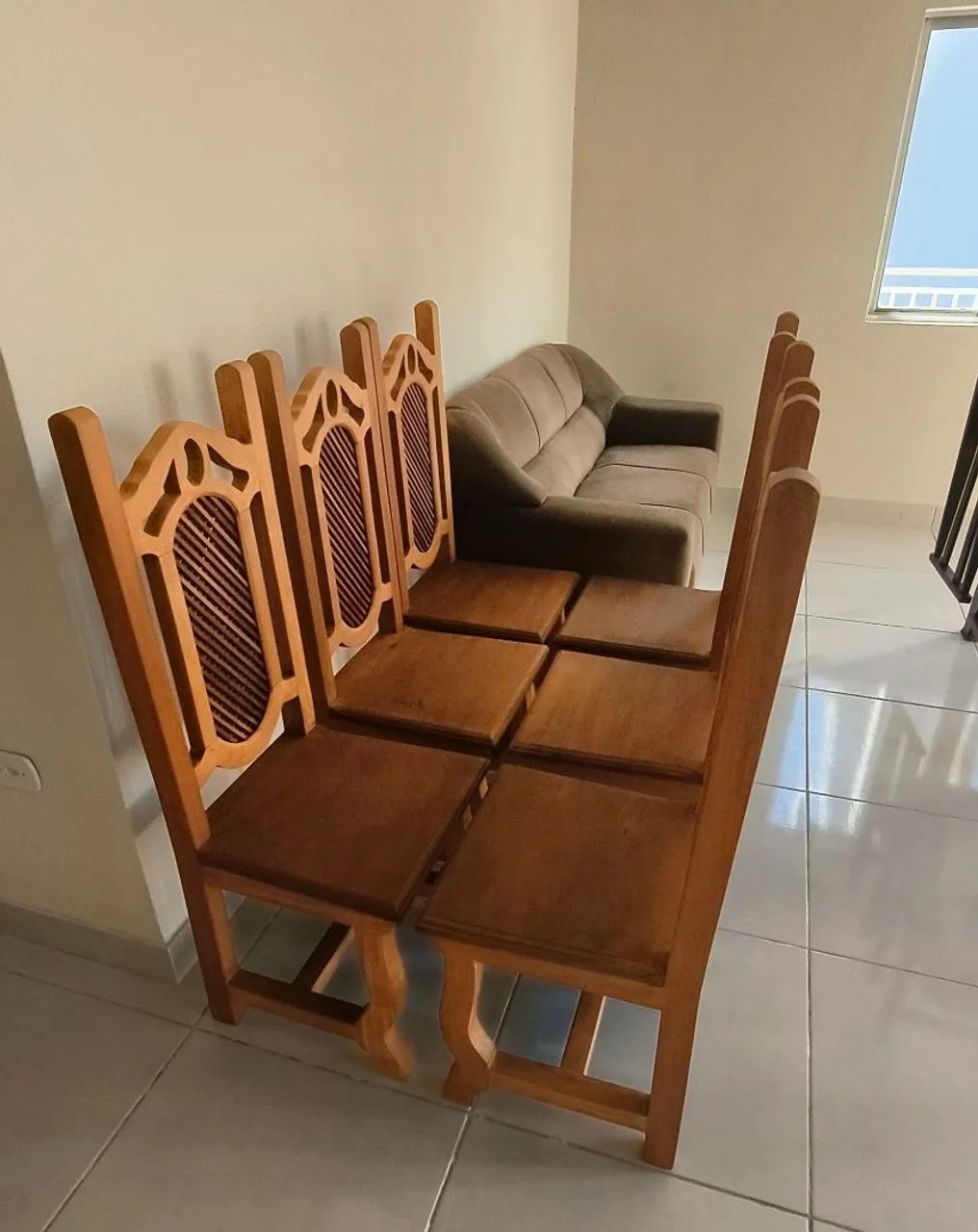 Cadeiras de mogno maciço  - Foto 3