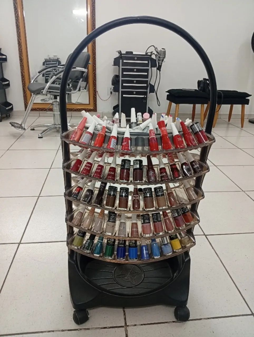 Carrinho de esmaltes