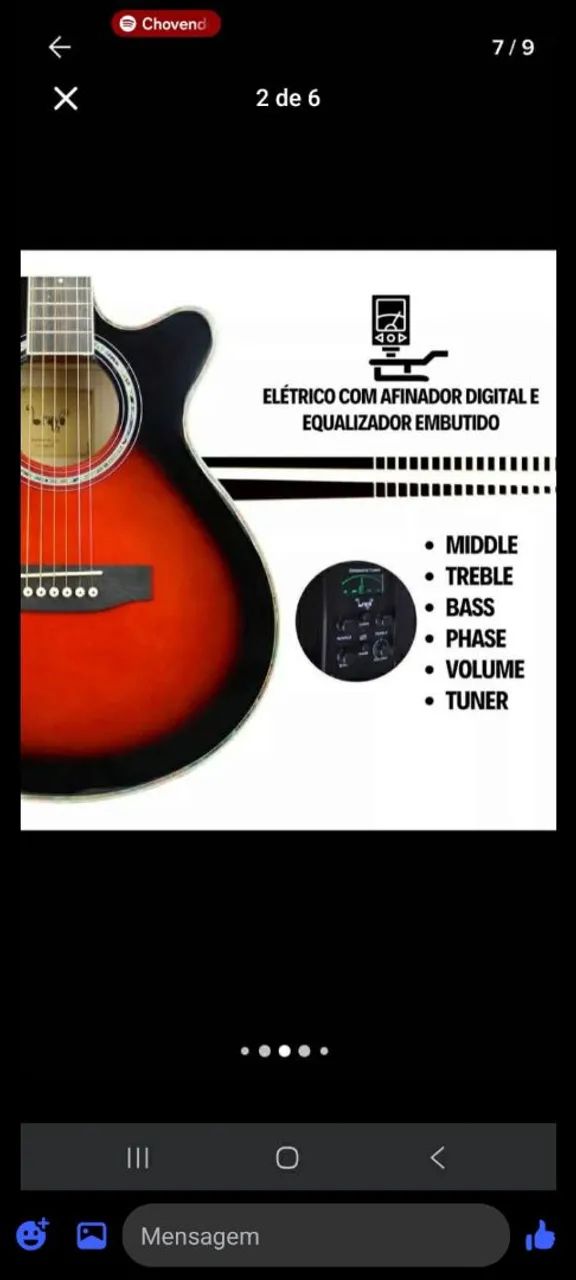 Violão eletrico - Foto 2