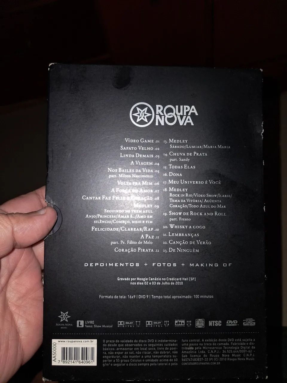 DVD Roupa Nova 30 anos - Foto 2