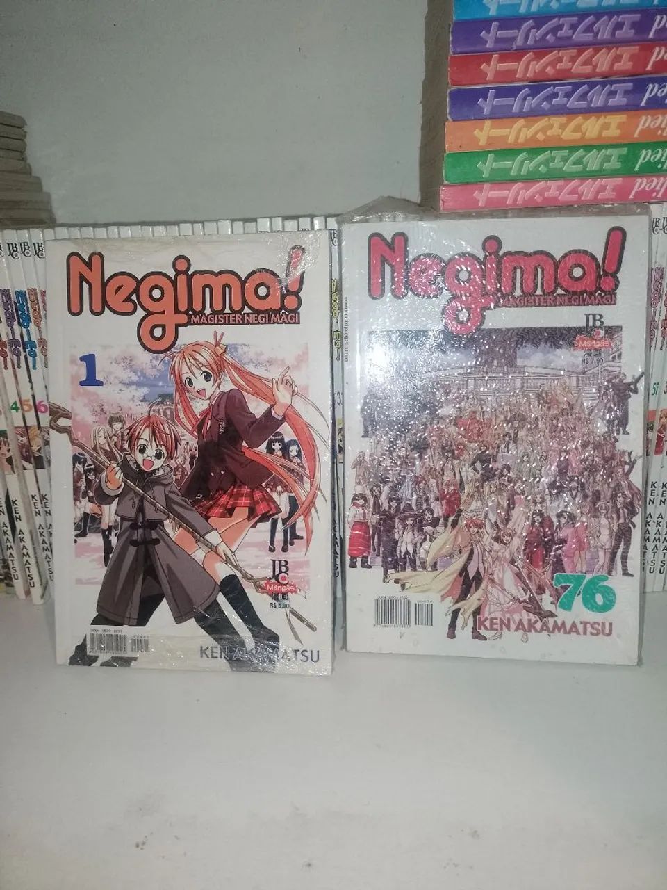 Coleção Negima! completa 