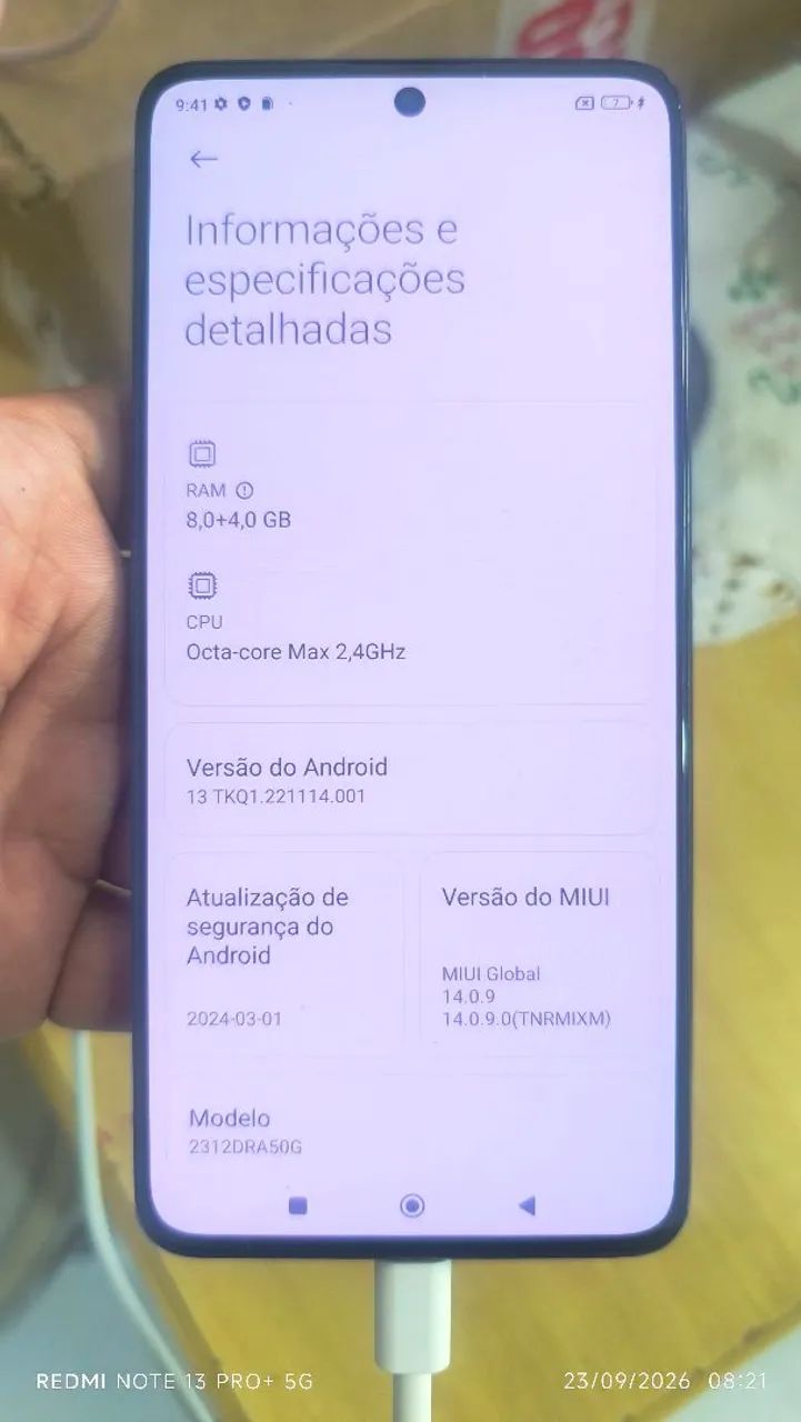 Redmi note 13 pro 5g 256gb  - Foto 2